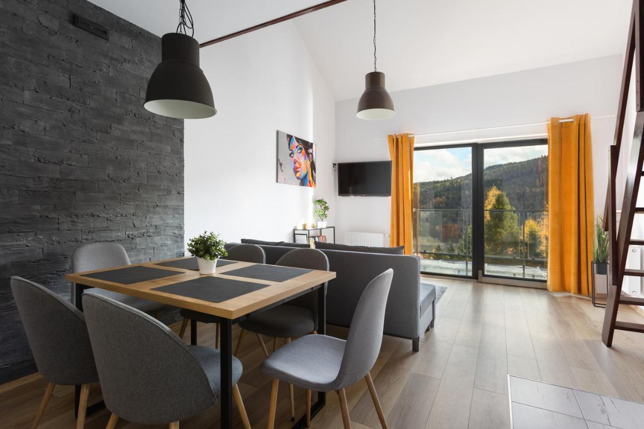 Apartament Skandynawski 2-Poziomowy Sauna Jacuzzi Szczyrk Buitenkant foto